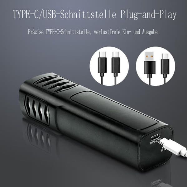 USB-mikrofoni, kardioidikondensaattori-PC-mikrofoni jalustalla KLB