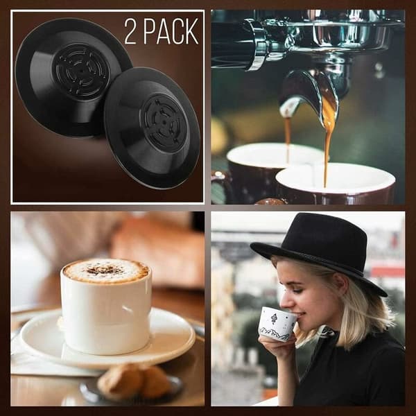 4 stk. Espresso Rengøringssæt Disk til Espressomaskiner - 54mm Backflush Tabletter til Espressomaskine Tilbehør