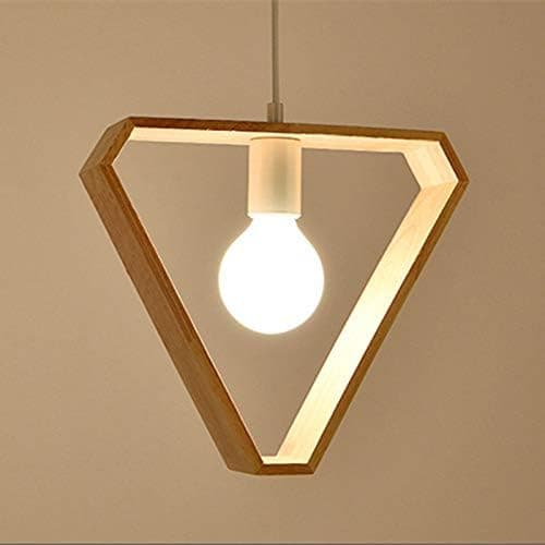 E27 Kreativ Lysekrone Industriel Træloftlampe MO