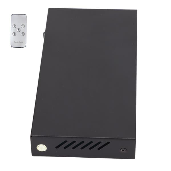 HDMI-switch 5x1 4Kx2K, stöder 3D-fjärrkontroll KLB