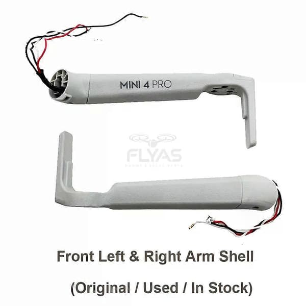 Authentic Mini 4 Pro Arm Shell DJI Mini 4 Pro Arm without Motor Front Arm Shell Spare Parts in Stock (Left Front Arm Shell + Right Front Arm Shell)