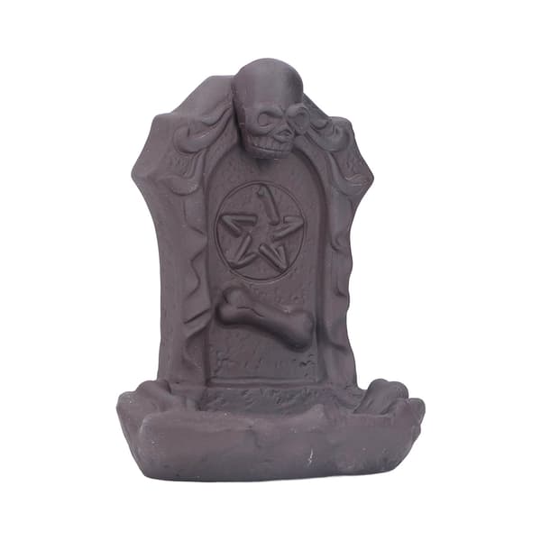 Incense Waterfall Skull Style Exquisite Beautiful Attractive Decorative Relaxing Feeling Desktop Decorations for Office