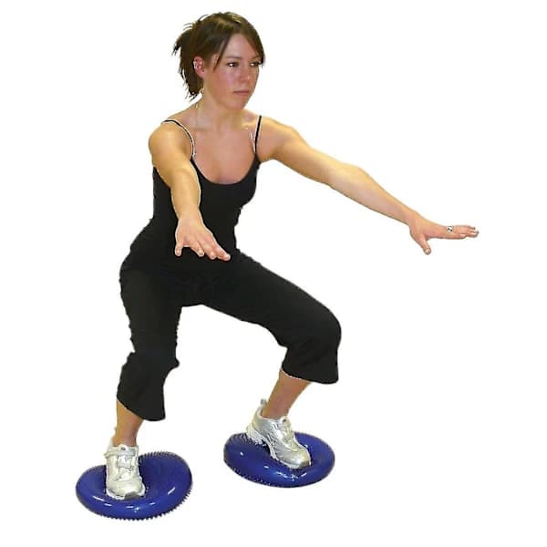 Kabalo BLÅ Stabilitetskudde Wobble Kudde Balansplatta med Gratis Pump Ingår!