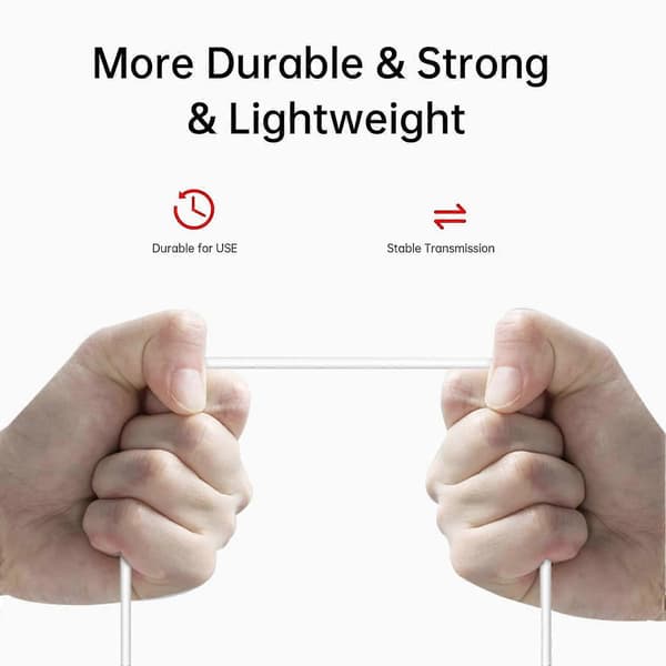 1m Lightning Forlengelseskabel - Hun til Hann Video, Lyd, Data, Ladeforlenger