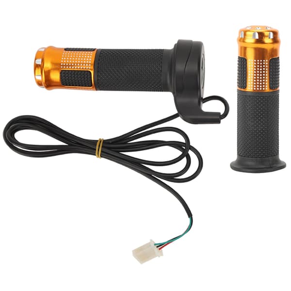 1 Pair Universal Electric Scooter Twist Handle Throttle Left Right Replacement 1.45M Cable
