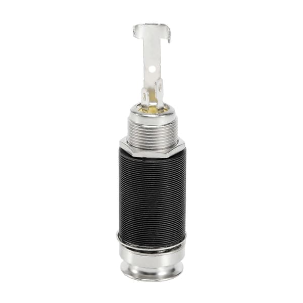 1/4 inch 6.35mm Acoustic Electric Guitar Bass Output Jack Strap Button Endpin Plug Socket Stereo Cyl