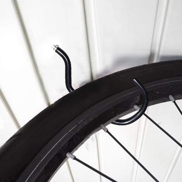 Cykelkroge, 2 stk., bæreevne 25 kg, sort
