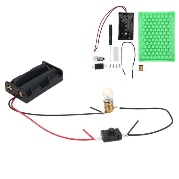 DIY Parallel Series Circuit Learning Kit Physics Science Experiment Project for Kids Students