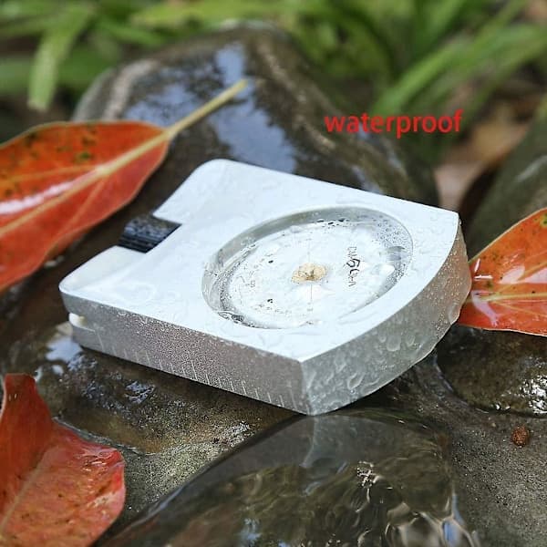 Portable Compact Professional Aluminum Inclinometer for Measuring Height, Slope, Angle, Accurate Altimeter in Silver