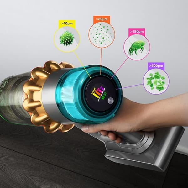 2-pak - Filter til Dyson V10/V11/V15 - Efterfilter Blå Blue V15 (HEPA+)