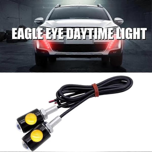 LED Motorsykkel Dagskjørelys Eagle Eye Indikator Baklys