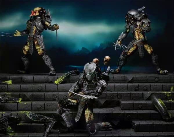 Predator Figur Neca Aliens Vs Predator Serien Alien Covenant Elder Youngblood Predator Serpent Hunter Legetøjsfilm Actionfigur[hsf]（B）