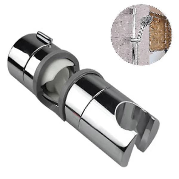 Justerbar dusjhodeholder for glidestang, universell 18-25 mm OD skinnehodeholder for glidestangskontroller