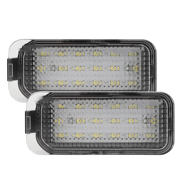 1 par DC12V 3200K 18 LED-nummerpladelys passer til Focus DYB 10-DC12V