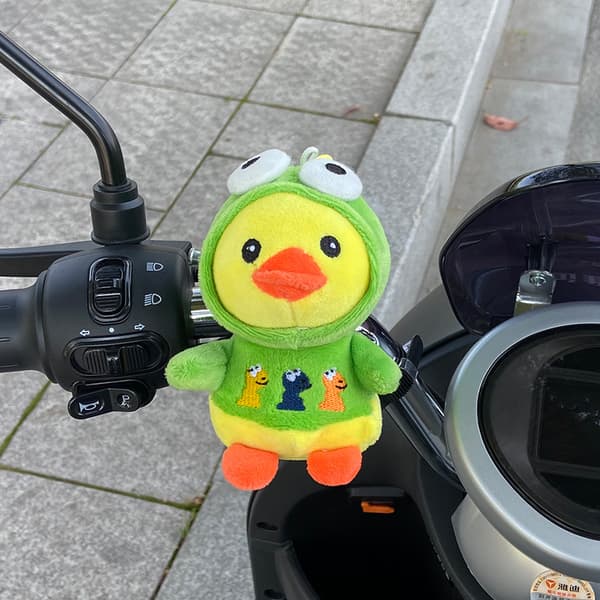 Small Lion Electric Car Small Ornaments Motorcycle Accessories C