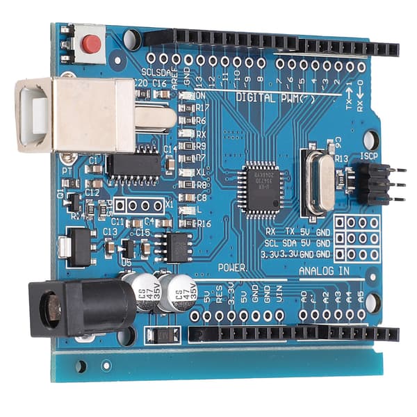 Utviklingskortmodul med mikroprosessorkontroller for R3