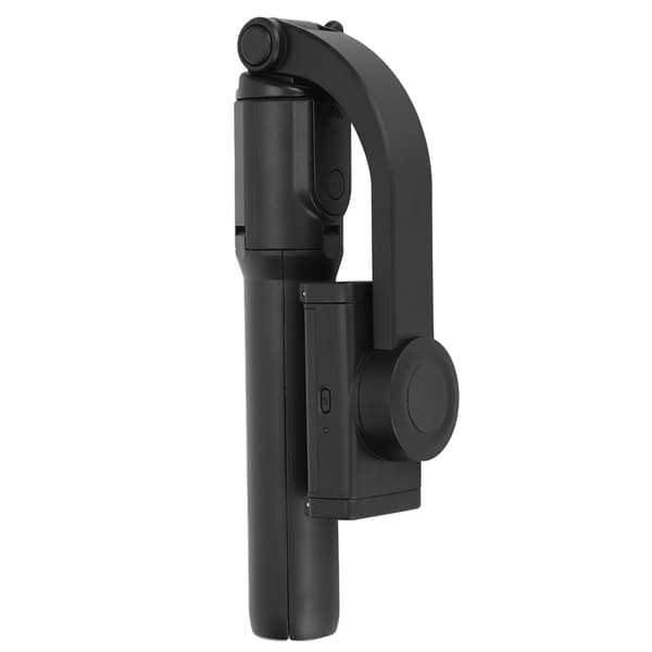Håndholdt stabilisator multifunktionel USB-telefon selfie-stick livestreaming stativ sort