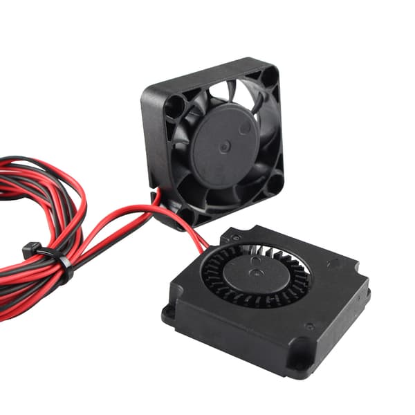 DC 24V ekstruder Hot End-blæser og turboblæser kompatibel med Creality Ender 3/Ender 3 Pro 3D-printer
