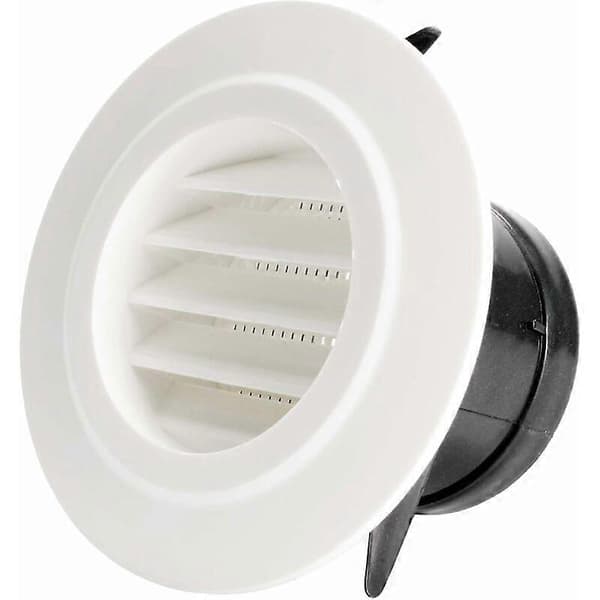 75 mm Ventilationsdyse med Beskyttelsesgitter - ABS (75 mm)