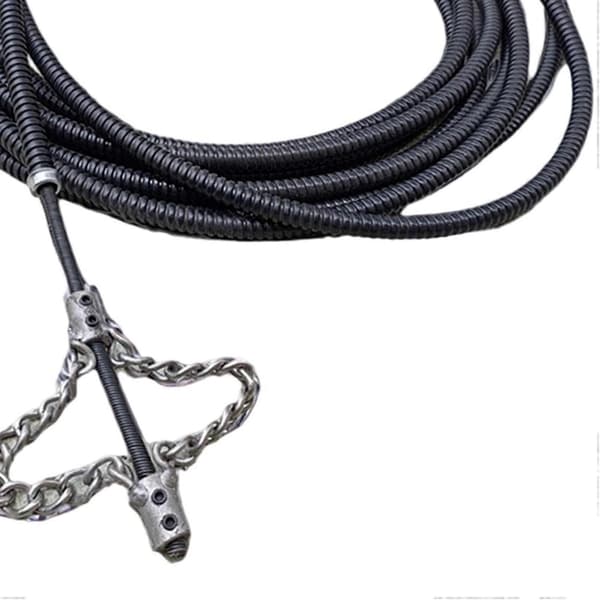 Drain Snake Household Effective Drain Cleaner Dredging Tool for Toilet Kitchen Sink Pipeline Shower Basin Clog Black