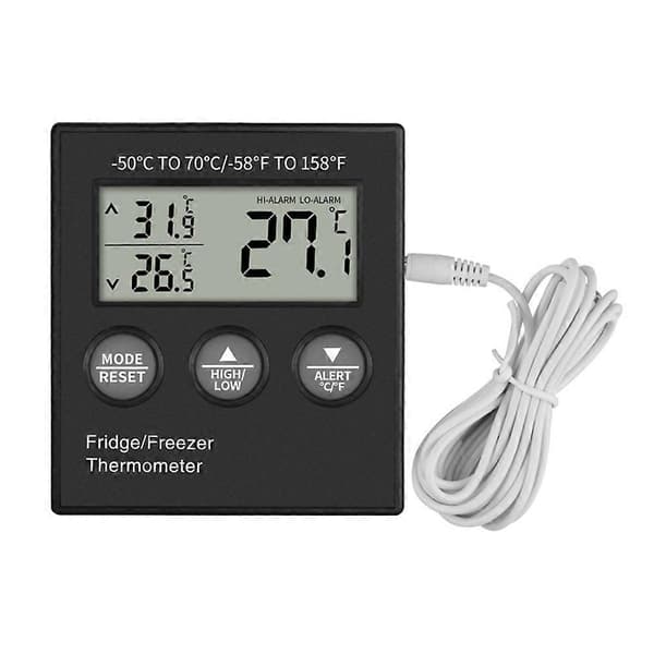 Mini Fridge Thermostat Electronic Digital Thermometer for Household Refrigerators High Low Temperature Alarm -50-70