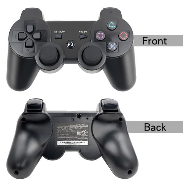 Trådløs controller til PS3, kompatibel, 1-pak
