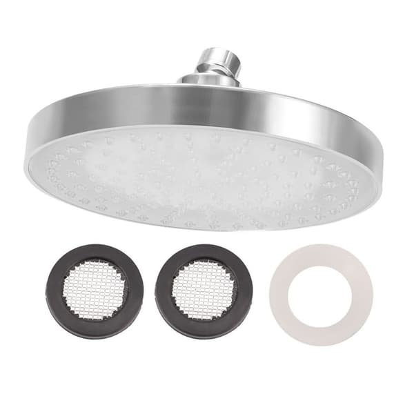 Farge LED-lys, automatisk skiftende dusjhode, G1/2 tommer, Rain KLB