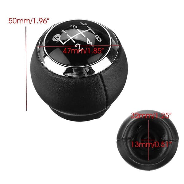 6-speed Manual Gear Shift Knob for Avensis Yaris Verso