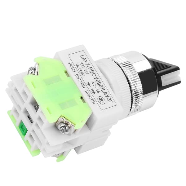 3-position Maintenance Selector Self-locking Rotary Switch LAY37-20X/31-1 Piece