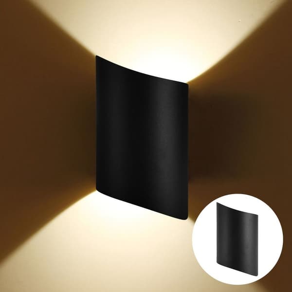 110V-265V 6W LED Wall Light Warm White Waterproof Wall Lamp KLB