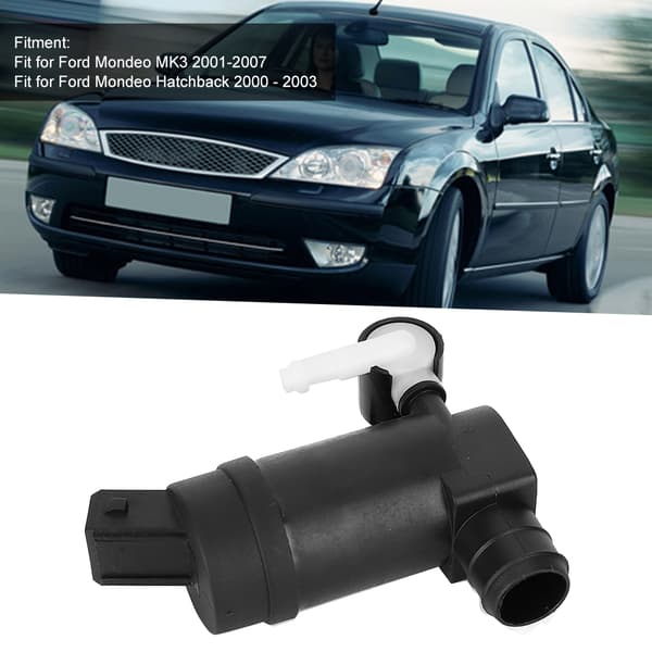 Dobbeluttak Vindusspylerpumpe 1145866 Erstatning Passer til Ford Mondeo MK3 2001-2007