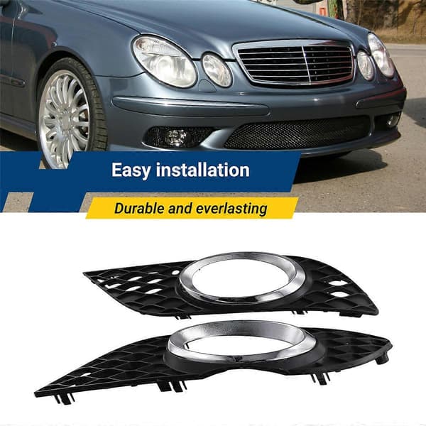Front Bumper Fog Light Frame 2118850522, 2118850622, 2118850974, 2118851074 for E Class W211 2007-20
