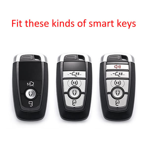Smart Nøglefob Cover Etui Fiber Tilbehør til Explorer Mondeo Ranger