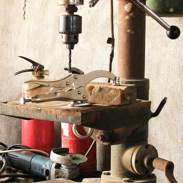 9\" Drill Press Locking Clamp, Drill Press, Heavy Duty Drill Press Locking Clamp KLB