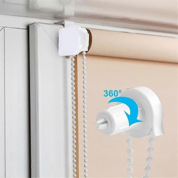 Replacement Roller Blind No Drilling 17mm Roller Blind Bracket Window Double Roller Blind Clamp Bracket Chain Hoist (FMY)