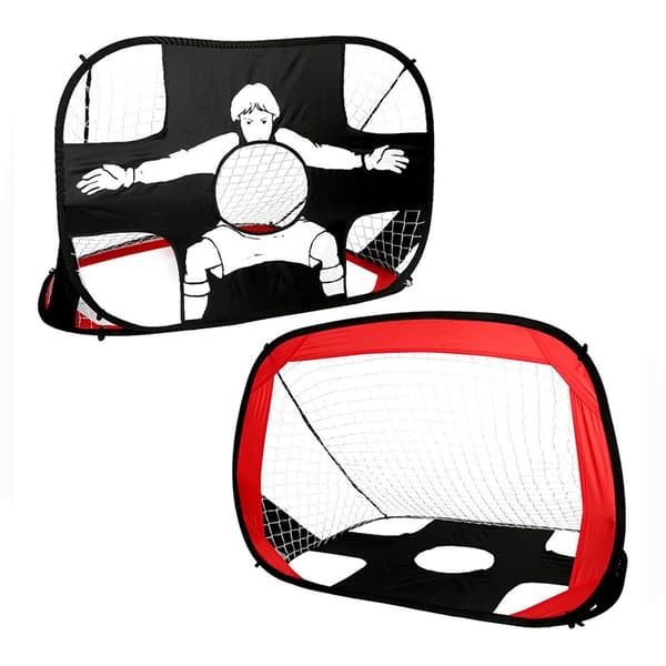 Portable Folding Soccer Goal with Net for Kids, Dual Use
