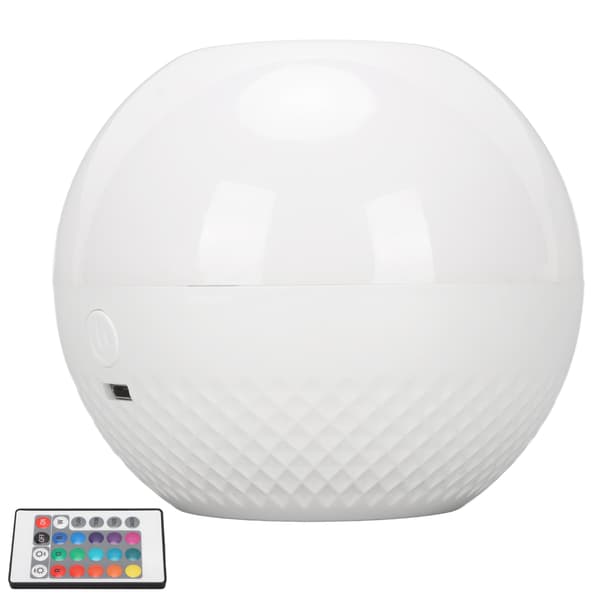 16 Colors Ambient Night Light High Sensitive Remote Control Touch Control RGB Bedside Lamp