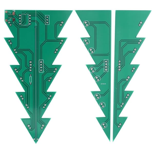 DIY Juletre LED-pyntesett Elektronisk trykt KLB