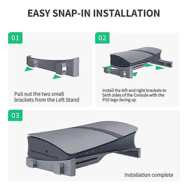 Horizontal Base for PS5Pro Replacement Holder 30th Anniversary Host Storage Stand Cooling Base for PS5