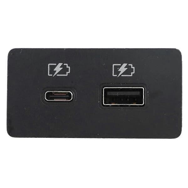 USB AUX-portadapter lydspiller og USB-uttak for