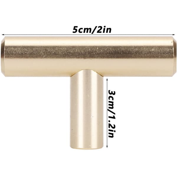Reservedeler møbler 6 stk. Gull aluminium kommode..DEBUNS