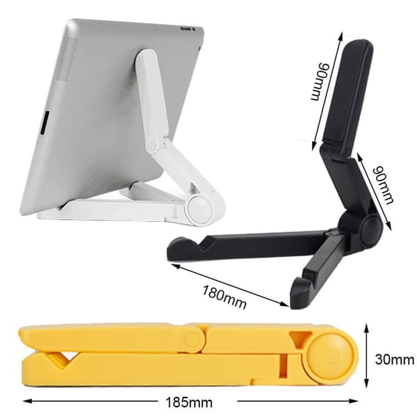 Sammenleggbart nettbrettstativ for 4,7 til 12,9 tommer Universal mobil