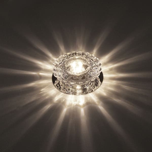LED-taklampe krystallglasslampe belysningsstil 2 KLB