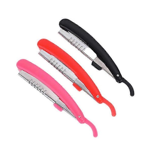 2025 Seneste Model Barberkniv til Skægpleje Lige Foldeknive