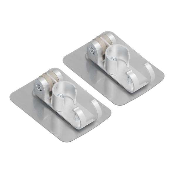 2-pack väggmonterad duschhuvudhållare, starkt självhäftande KLB