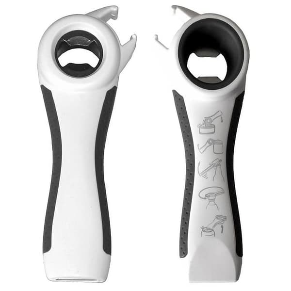 Öppnare 5 funktioner Universal Vit white
