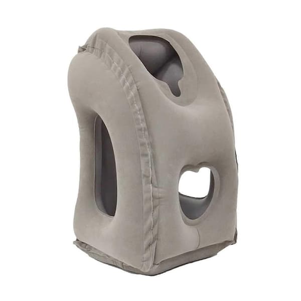Inflatable Airplane Neck Pillow for Sleeping and Avoiding Neck and Shoulder Pain