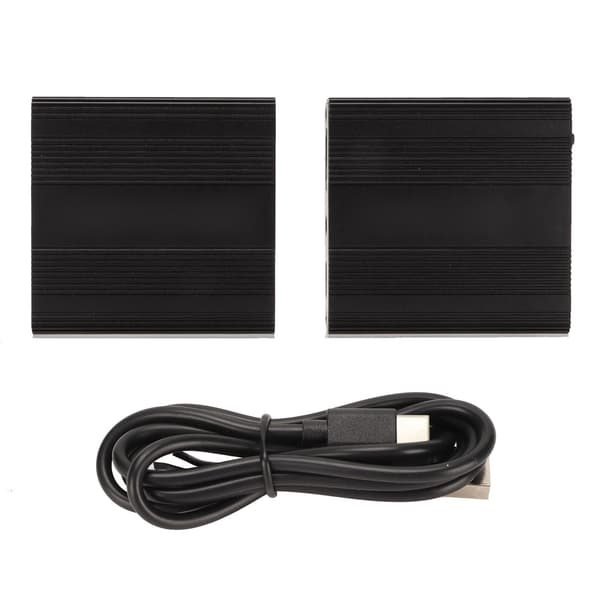 229ft HD Multimedia Interface Extender 5V 2A 1080P 60Hz Samtidig Dobbeltskærmsvisning Plug and Play Netværkskabelforlænger