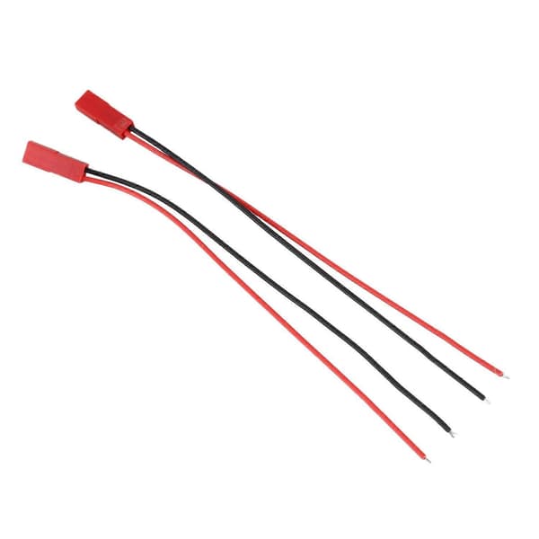 10 Par 150mm JST Stik Prop Kabel Han+Hun til RC BEC Lipo Batteri