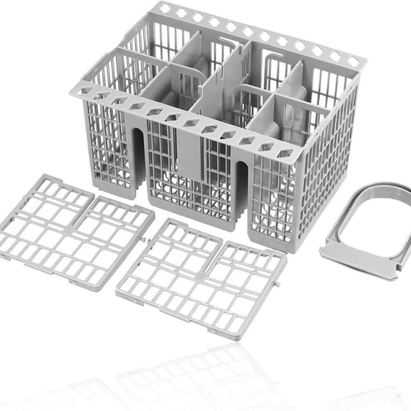 Dishwasher Cutlery Basket (Removable Handle)